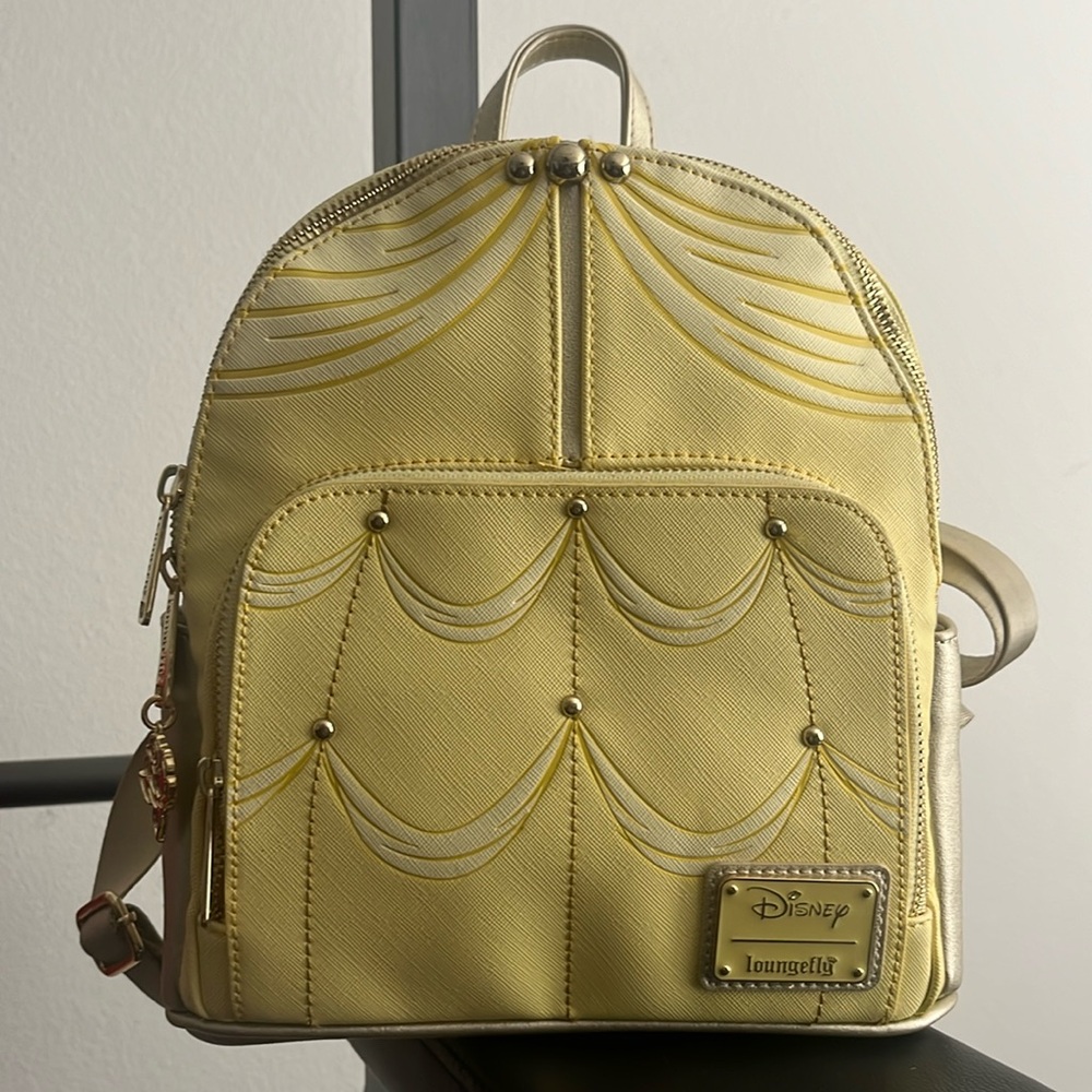 Loungefly Disney Beauty and the Beast Belle's Dress Mini Backpack
